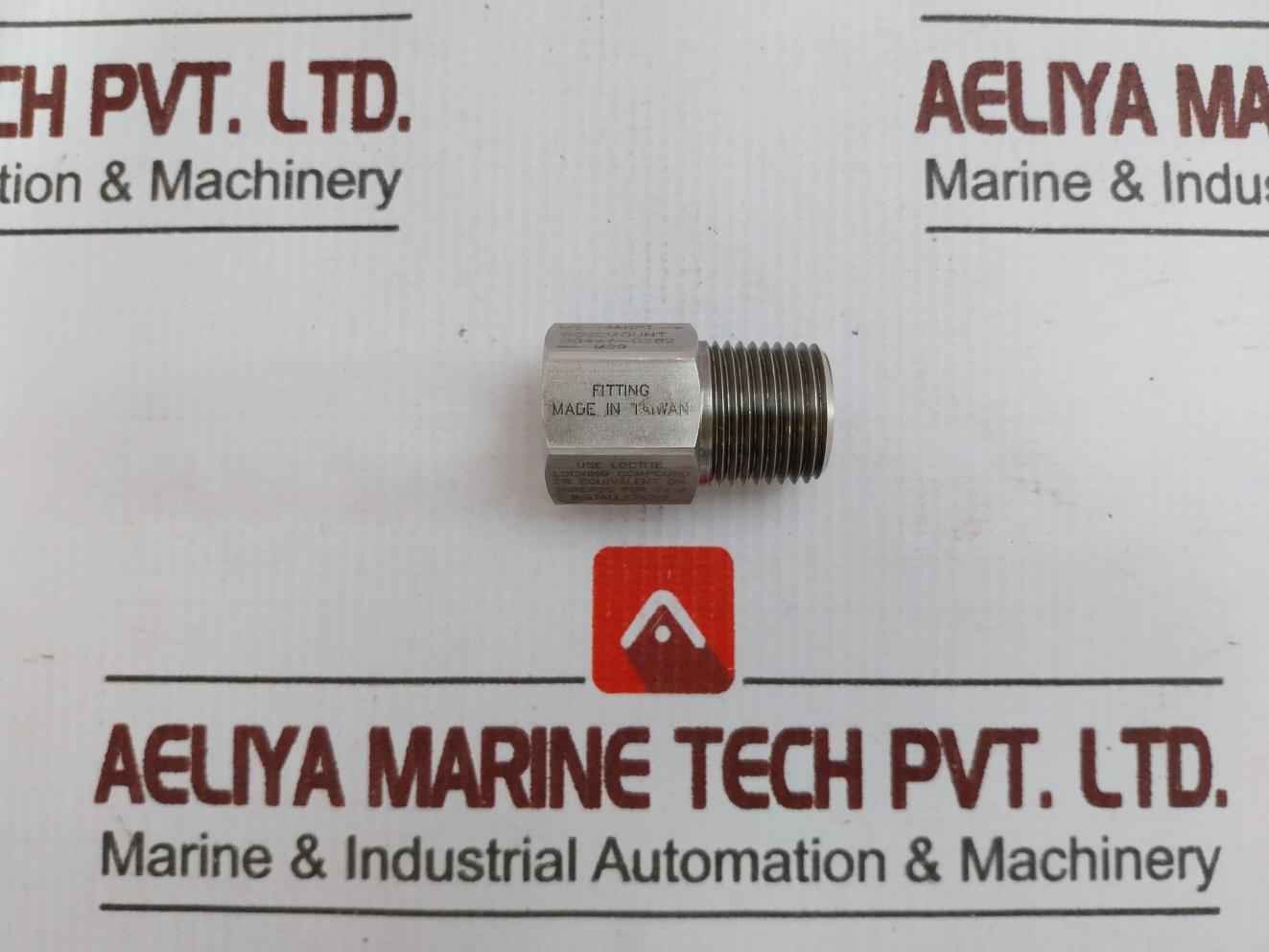 Lot Of 2X Rosemount 00444-0282 Hydraulic Adapter Fitting M20 1/2-14A Npt