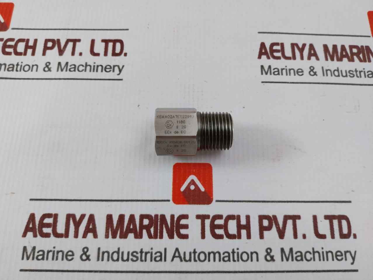 Lot Of 2X Rosemount 00444-0282 Hydraulic Adapter Fitting M20 1/2-14A Npt