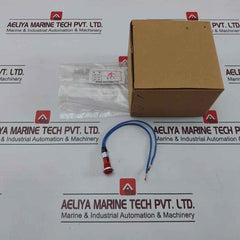 Lot Of 2X Sakazume Lms-10M Red Led Metal Indicator Ac 125V