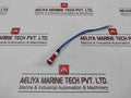 Lot Of 2X Sakazume Lms-10M Red Led Metal Indicator Ac 125V