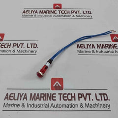Lot Of 2X Sakazume Lms-10M Red Led Metal Indicator Ac 125V