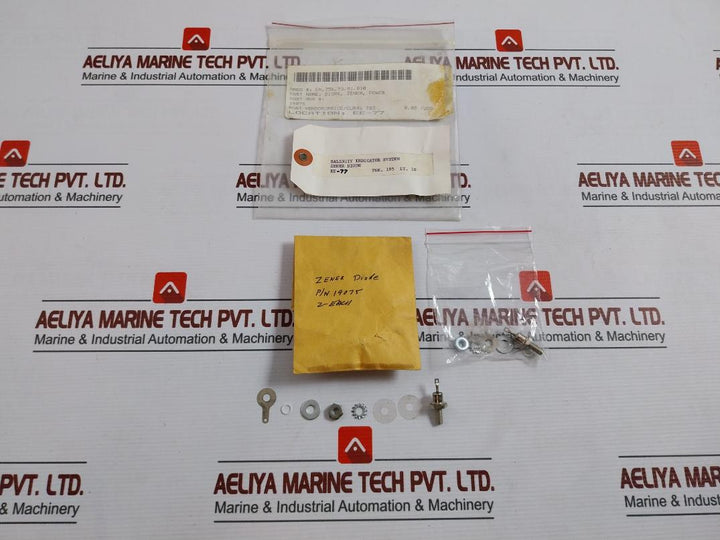 Lot Of 2X SALINITY 19075 Zener Diode Power Component