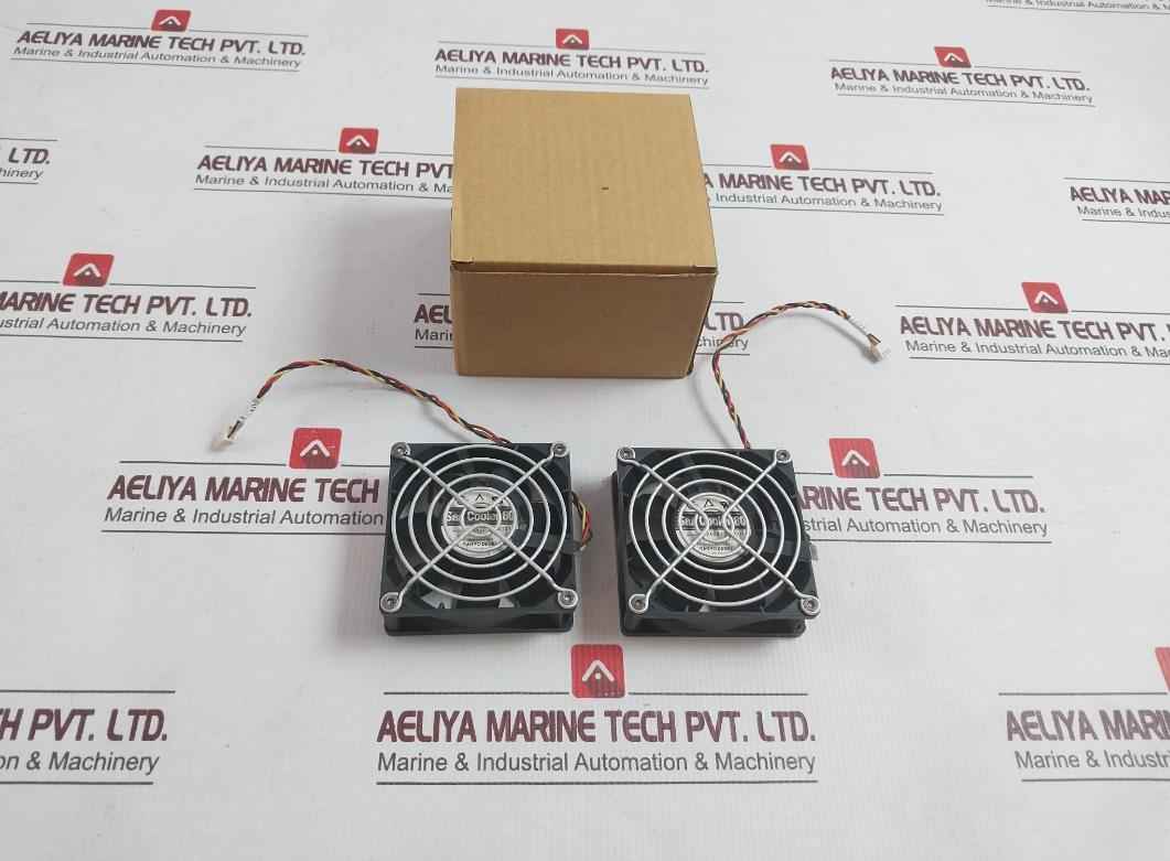 Lot Of 2X Sanyo Denki 9A0812G4D01 Cooling Fan Dc 12V--0.38A
