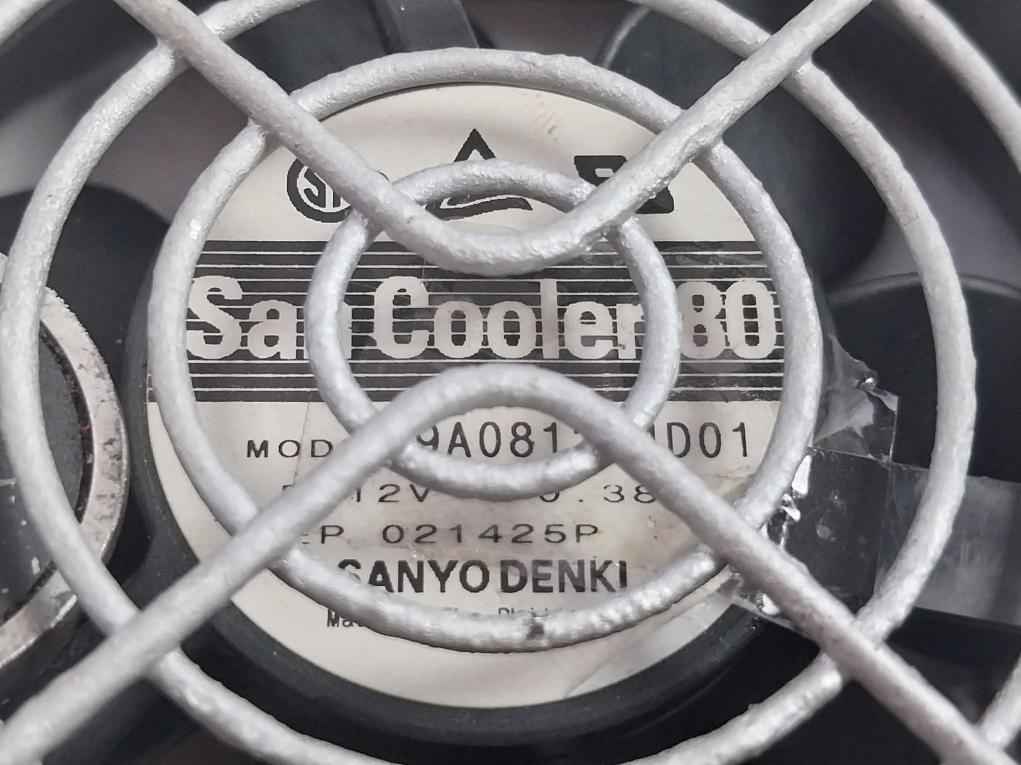 Lot Of 2X Sanyo Denki 9A0812G4D01 Cooling Fan Dc 12V--0.38A