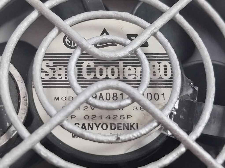 Lot Of 2X Sanyo Denki 9A0812G4D01 Cooling Fan Dc 12V--0.38A