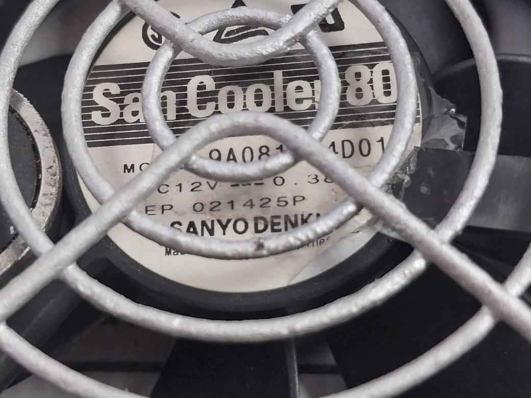 Lot Of 2X Sanyo Denki 9A0812G4D01 Cooling Fan Dc 12V--0.38A