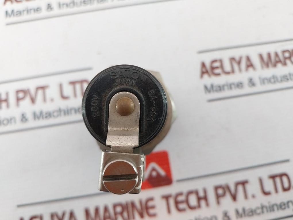 Lot Of 2X Sato 5A~30A Sato Parts Black Terminal
