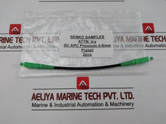 Lot Of 2X Sc Apc Senko Fiber Optic Pigtail Cable 4.8 Mm