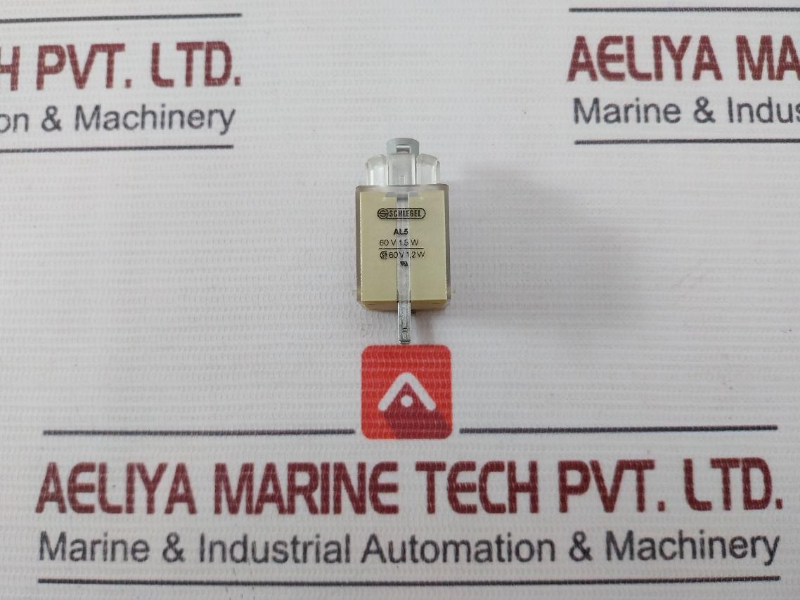 Lot of 2X Schlegel AL5 Lamp Holder Contact Block 1,5W,1,2W