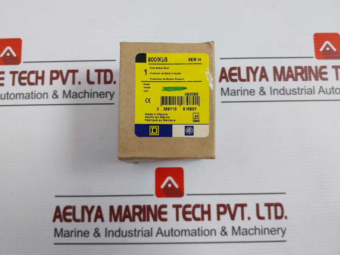 Lot Of 2X Schneider Electric 9001Ku5 Push Button Protective Cap Green