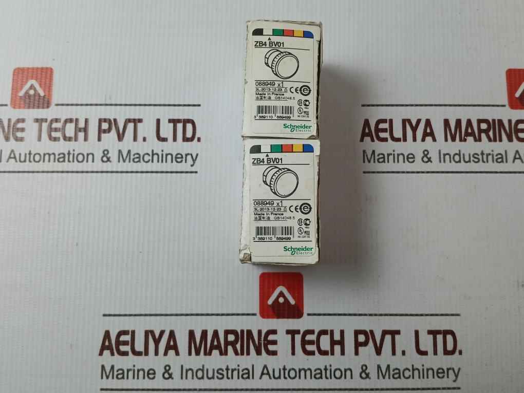 Lot Of 2X Schneider Electric Zb4 Bv01 Indicator Light Gb14048.5
