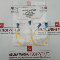 Lot Of 2X Senko Lc Duplex Fiber Optic Connector Ez-flip
