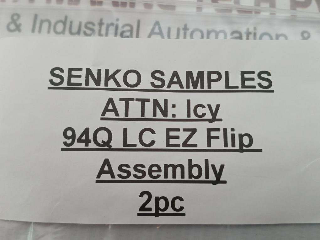 Lot Of 2X Senko Lc Duplex Fiber Optic Connector Ez-flip