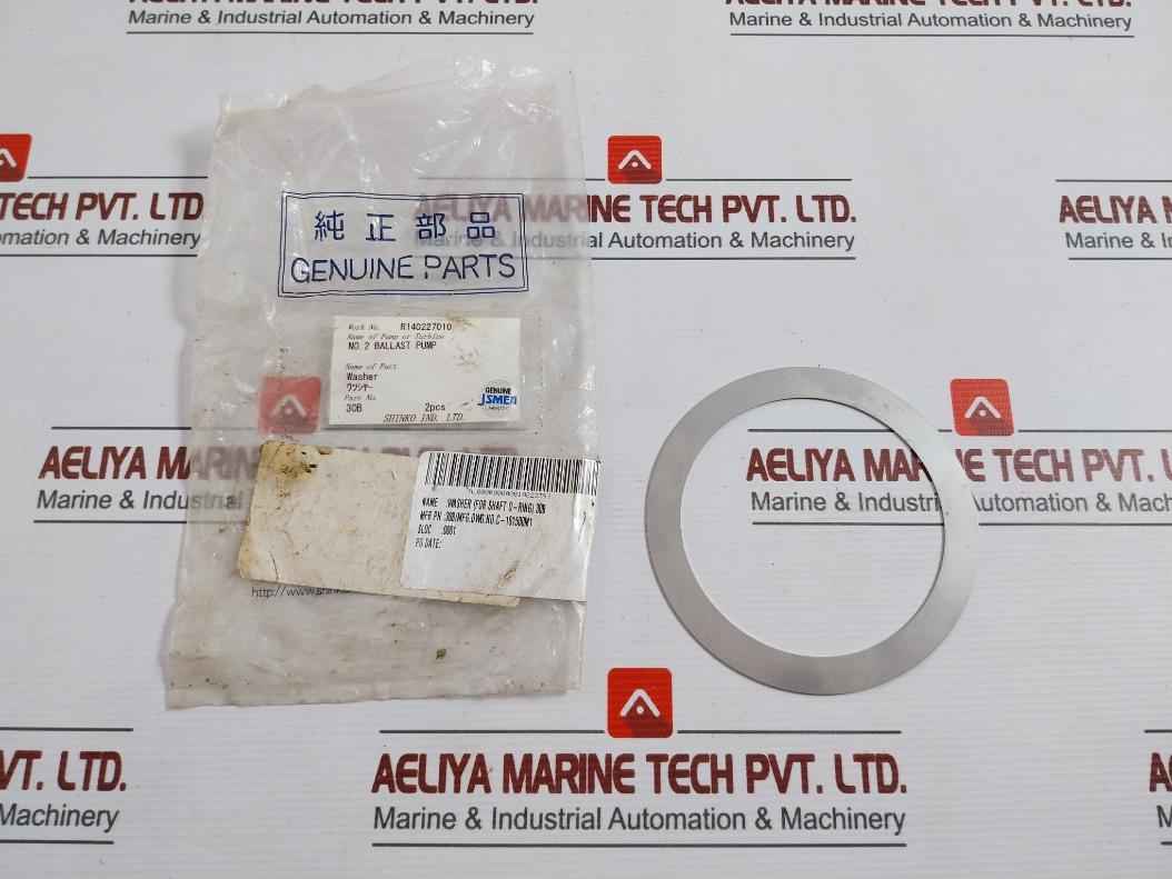 Lot Of 2X Shinko 30B Washer (For Shaft O-ring) C-101500M1