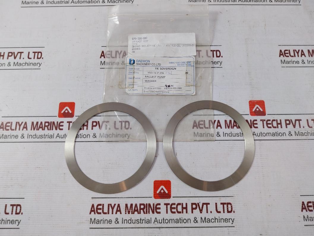 Lot of 2X SHINKO 30 Ballast Pump RVD 500-2M, RVD500-2