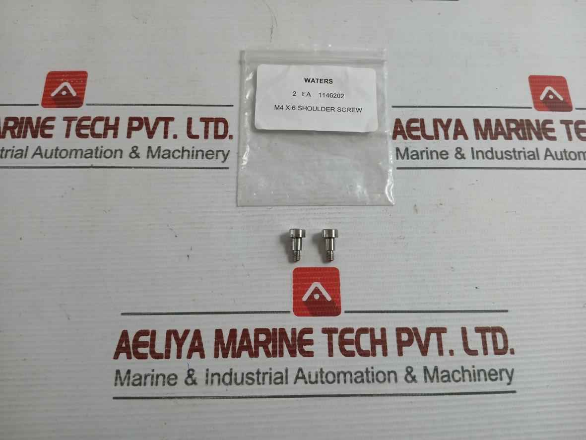 Lot Of 2X Shoulder Screw M4 X 6 Waters