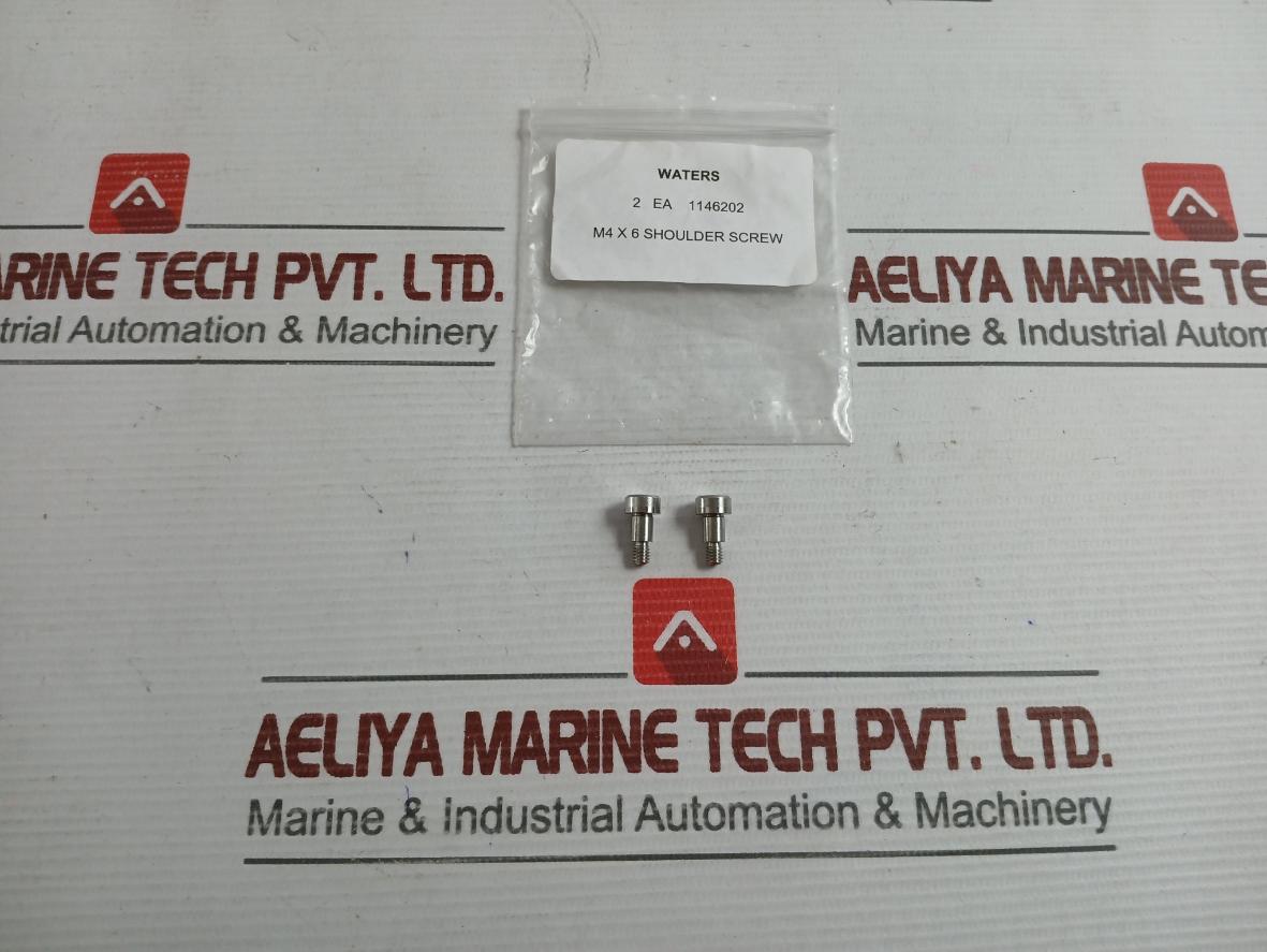 Lot Of 2X Shoulder Screw M4 X 6 Waters