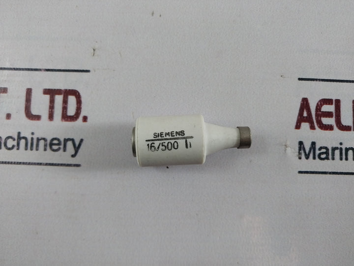 Lot of 2X SIEMENS 16/500 Bottle Fuse