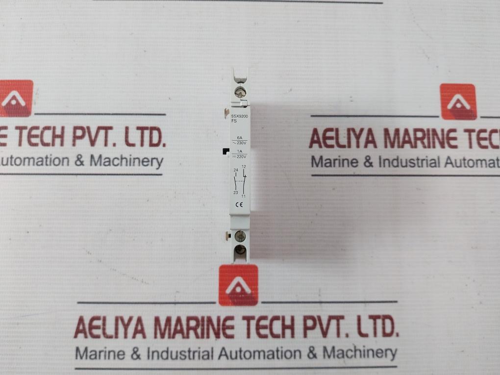 Lot of 2X Siemens 5SX9200 Fault Signal Contact 6A/230V