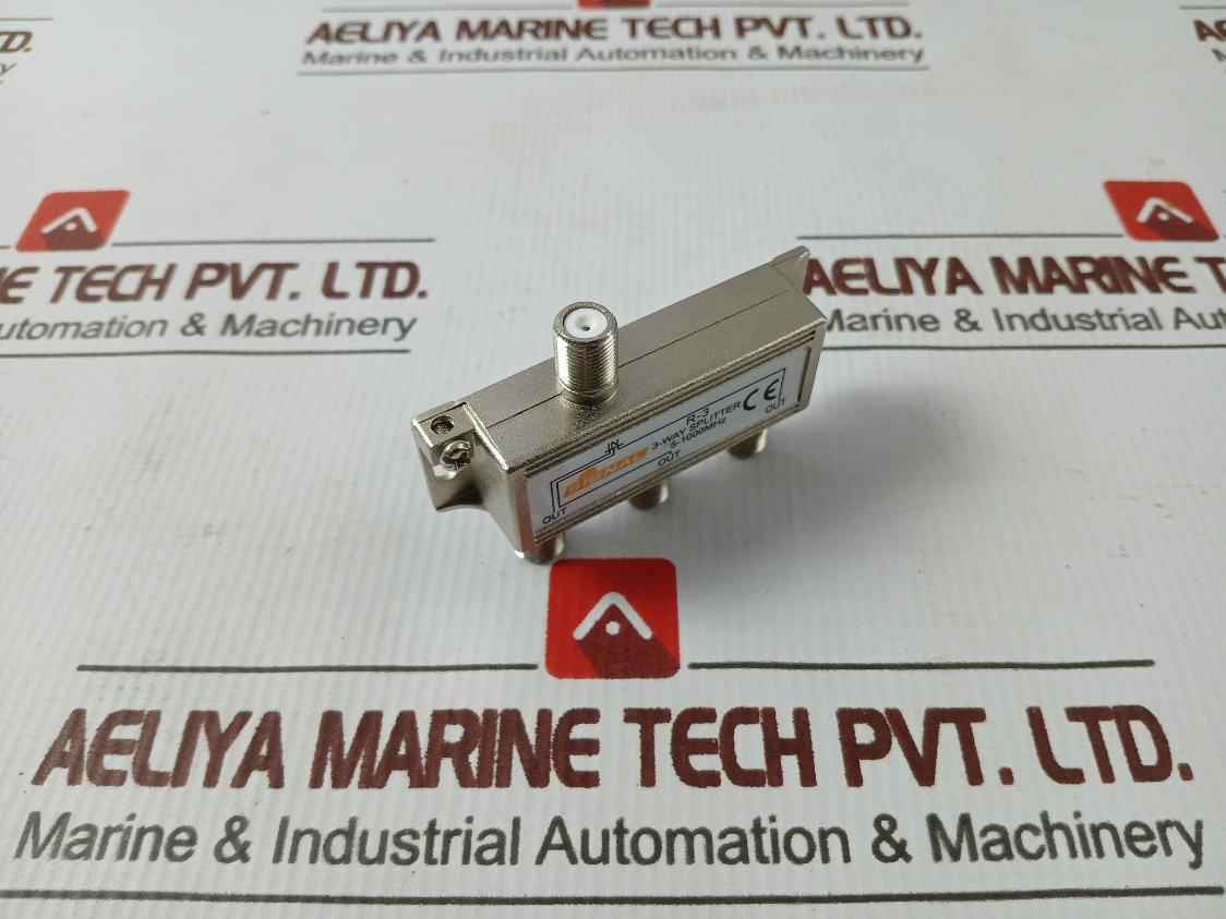 Lot Of 2X Signal 5-1000 Mhz Coax Cable Tv Antenna Tv Signal 2-way Splitter