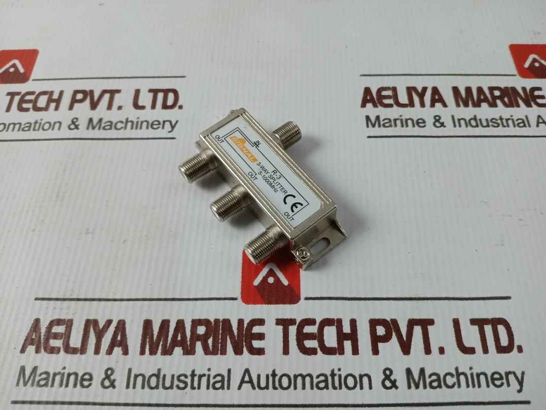 Lot Of 2X Signal 5-1000 Mhz Coax Cable Tv Antenna Tv Signal 2-way Splitter