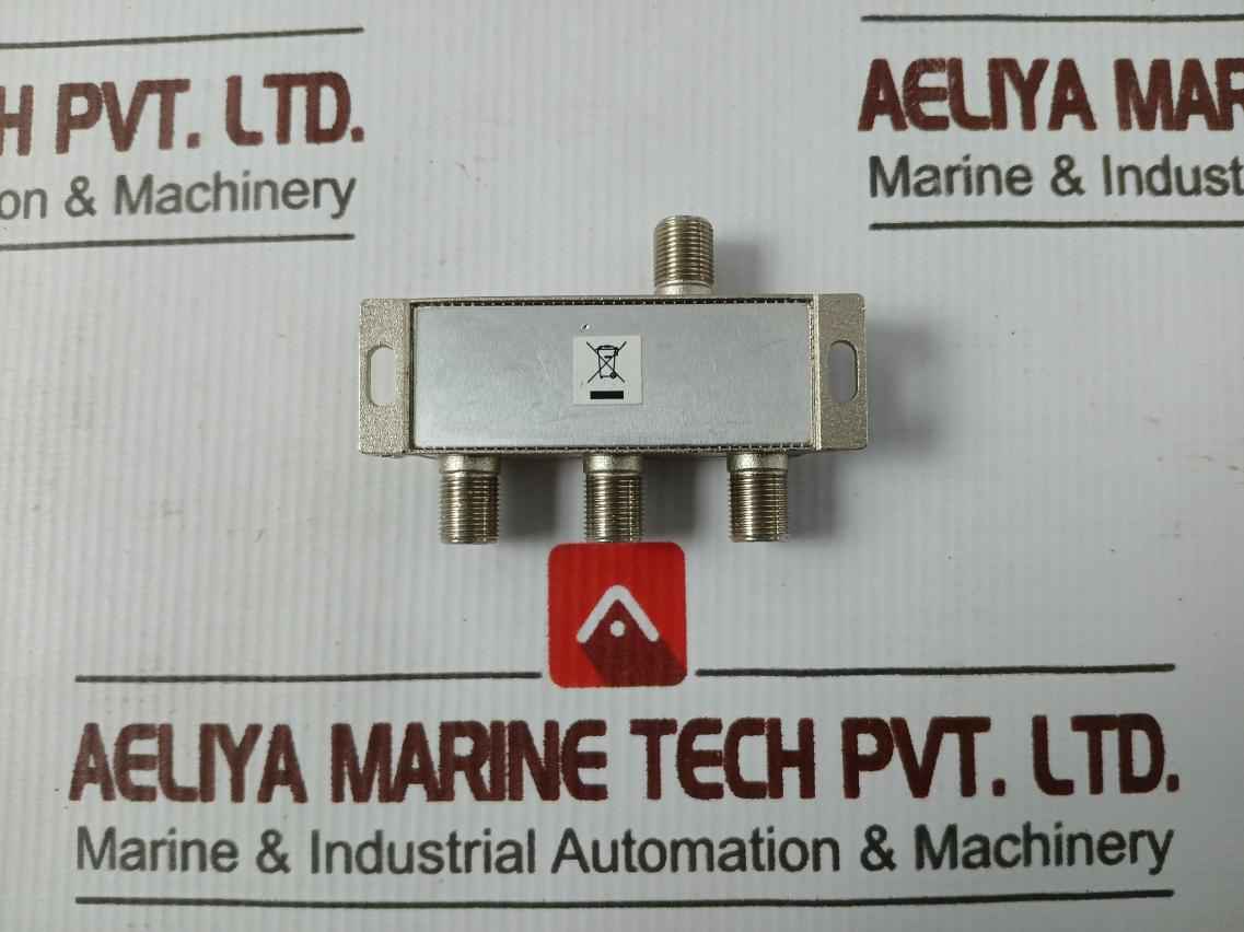 Lot Of 2X Signal 5-1000 Mhz Coax Cable Tv Antenna Tv Signal 2-way Splitter