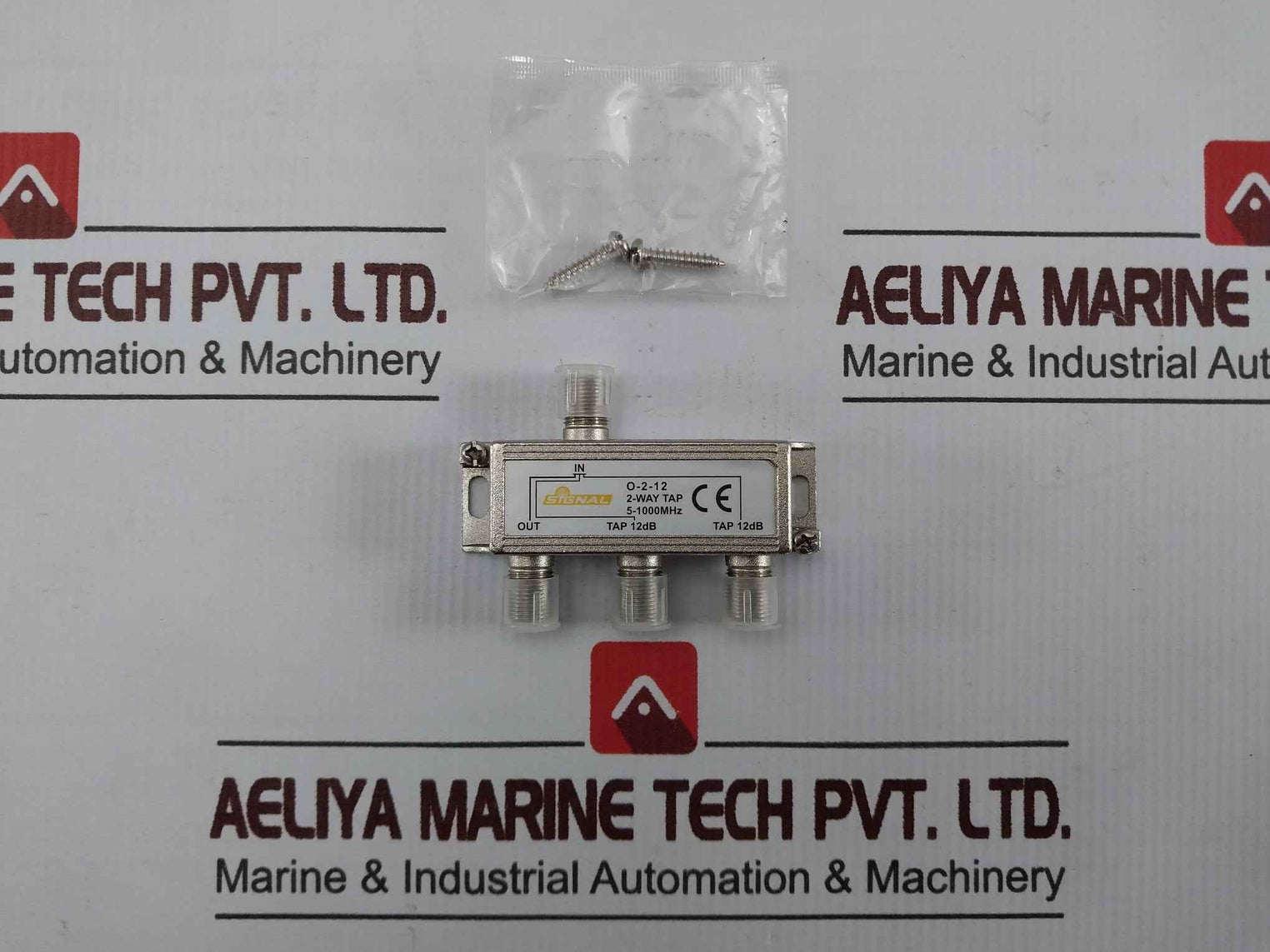 Lot Of 2X Signal O-2-12 Coaxial Cable 2-way Tap 12D B5-1000Mhz