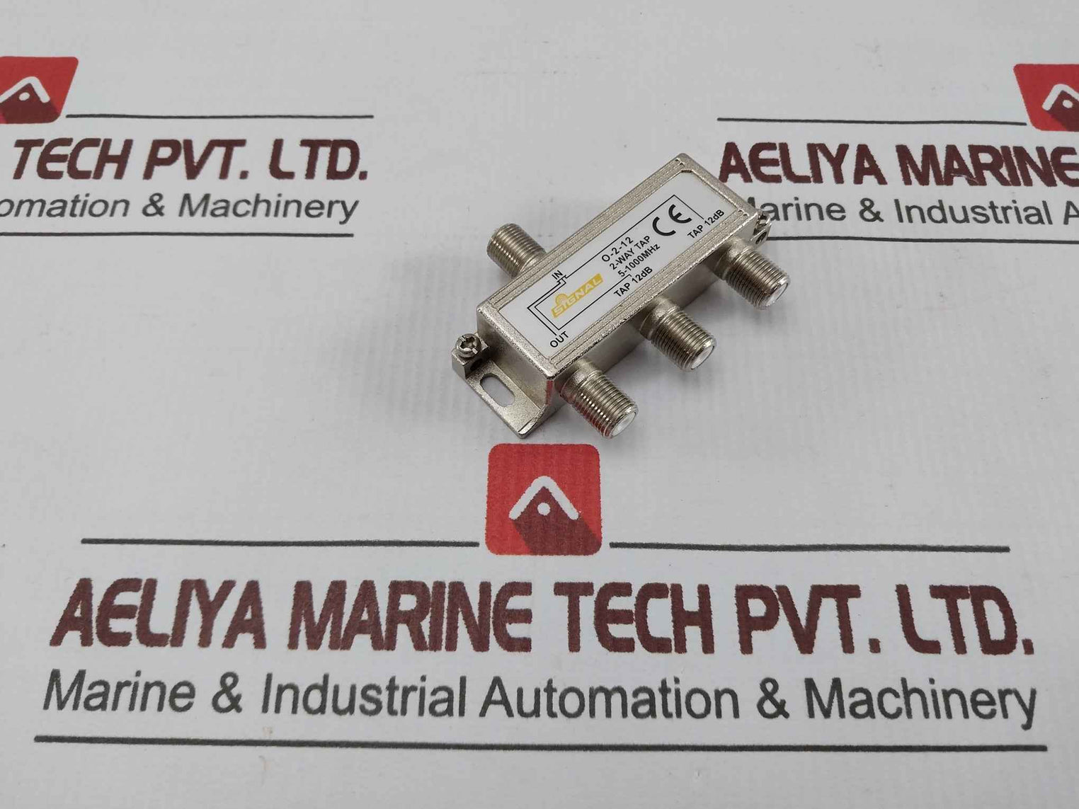 Lot Of 2X Signal O-2-12 Coaxial Cable 2-way Tap 12D B5-1000Mhz