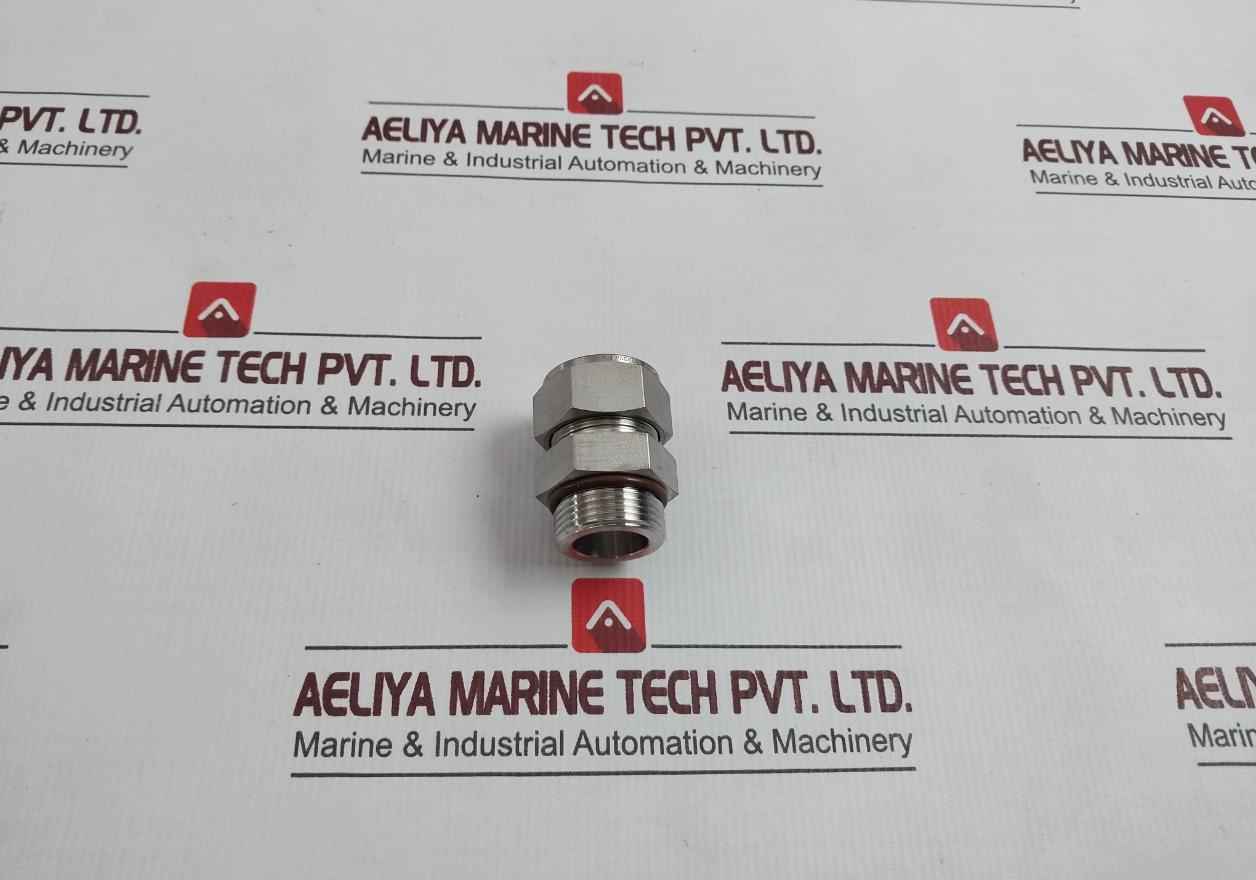 Lot Of 2X Swagelok 316-sae Stainless Steel Aisi 316 Tube/Male Ac Adapter