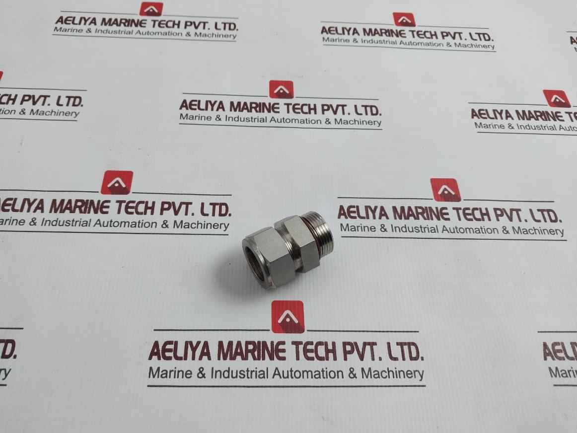 Lot Of 2X Swagelok 316-sae Stainless Steel Aisi 316 Tube/Male Ac Adapter