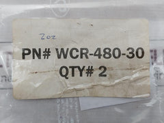 Lot of 2X SWAGELOK 316 L29 Tube Adapter WCR-480-30