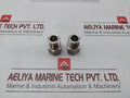 Lot of 2X SWAGELOK 316 L29 Tube Adapter WCR-480-30