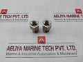Lot of 2X SWAGELOK 316 L29 Tube Adapter WCR-480-30