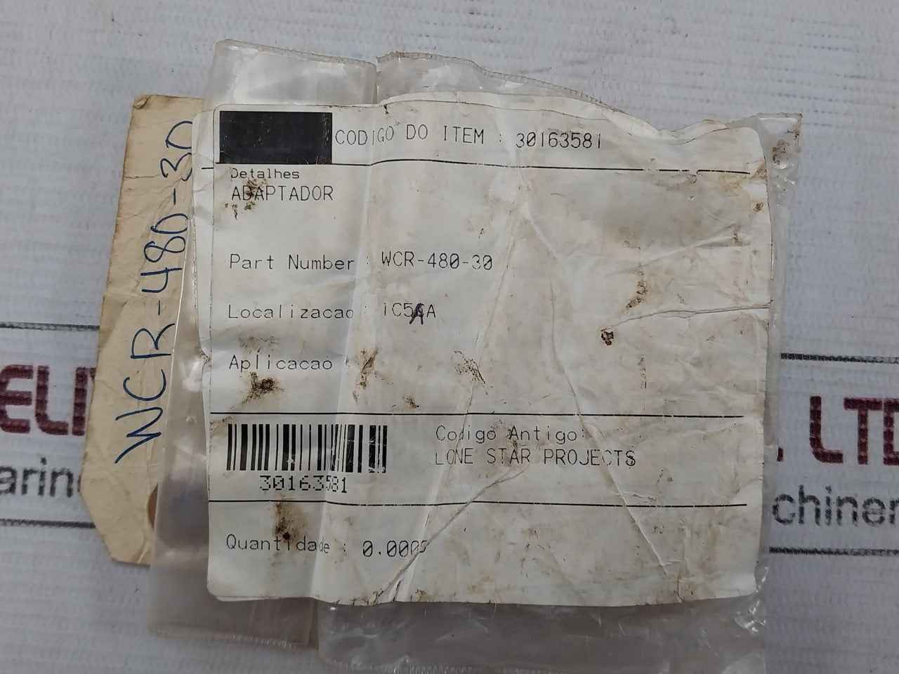 Lot Of 2X Swagelok 316 Wml Tube Adapter Wcr-480-30