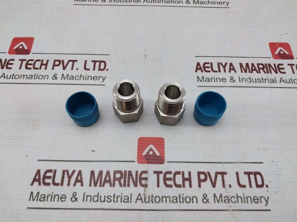 Lot of 2X SWAGELOK 316 WML Tube Adapter WCR-480-30