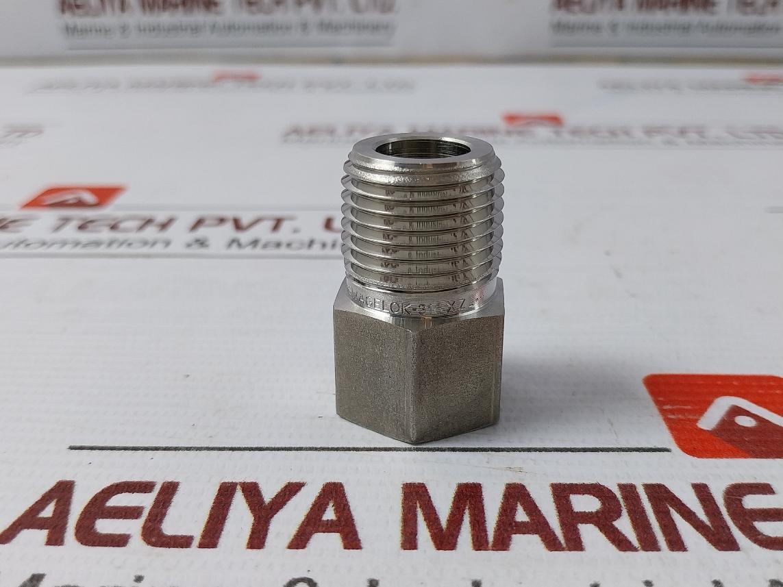 Lot Of 2X SWAGELOK 316 XZL Hydraulic Adapter Fitting WCR-480-30 30163581