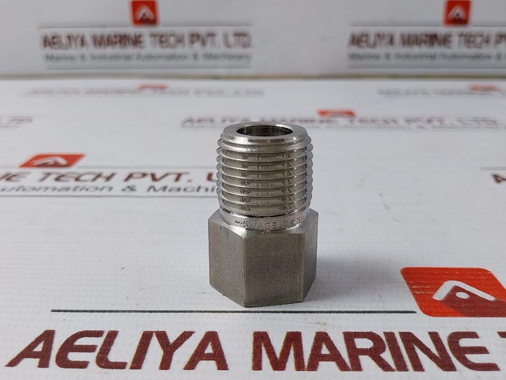 Lot Of 2X SWAGELOK 316 XZL Hydraulic Adapter Fitting WCR-480-30 30163581