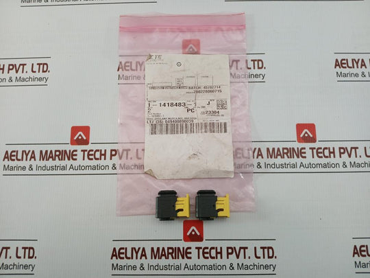 Lot Of 2X Te Connectivity Amp Mcp 2.8 Automotive Connector 1-1418483-1 Rev J
