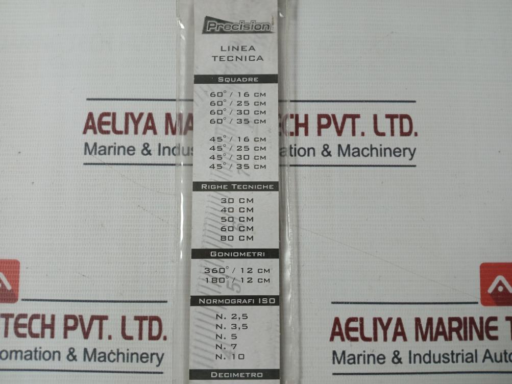 Lot Of 2X Technical Line Riga 50 Cm Linear Ruler