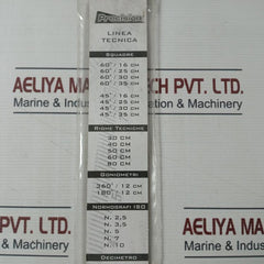 Lot of 2X Technical Line RIGA 50 CM Linear Ruler