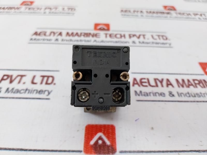 Lot of 2X Teknic 2 LHLR 240 Ac Illuminated Pushbutton 1308
