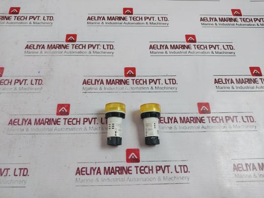 Lot of 2X Teknic 3PLBR4L LED Pilot Light 240VAC