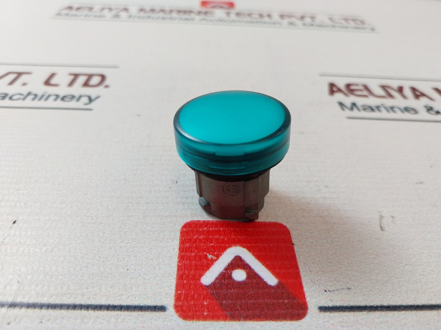 Lot Of 2X Telemecanique Schneider Electric Zb4 Bv033 Green Round Pilot Light