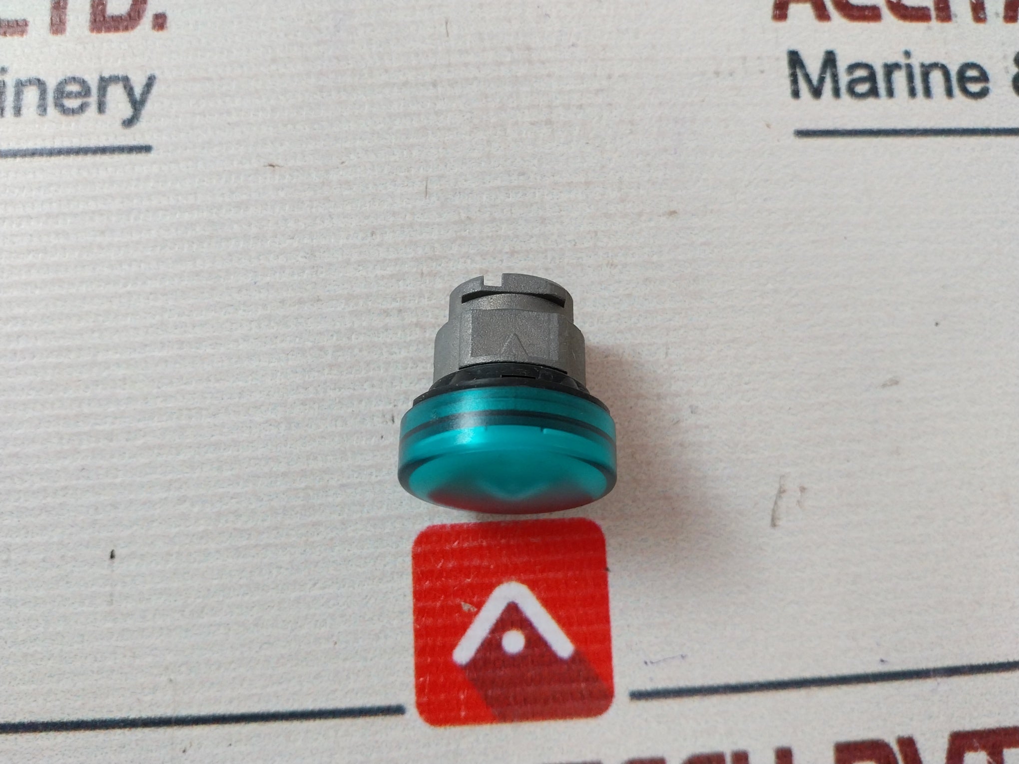 Lot Of 2X Telemecanique Schneider Electric Zb4 Bv033 Green Round Pilot Light