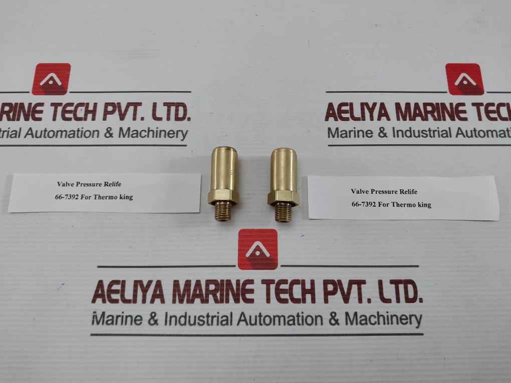 Lot Of 2X Thermo King 66-7392 Valve Pressure Relief 500Psi