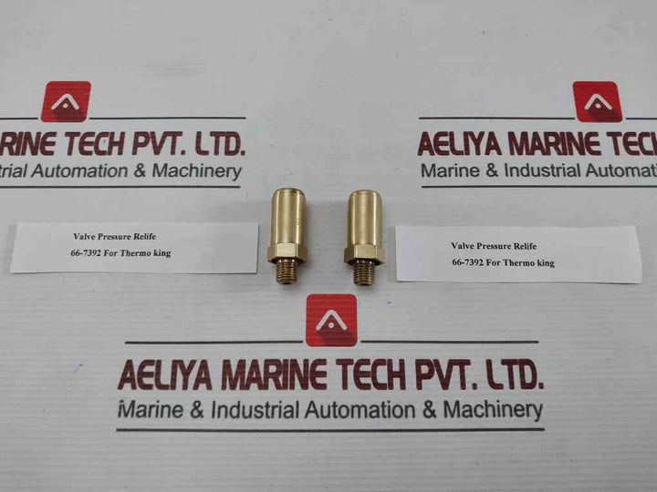 Lot Of 2X Thermo King 66-7392 Valve Pressure Relief 500Psi