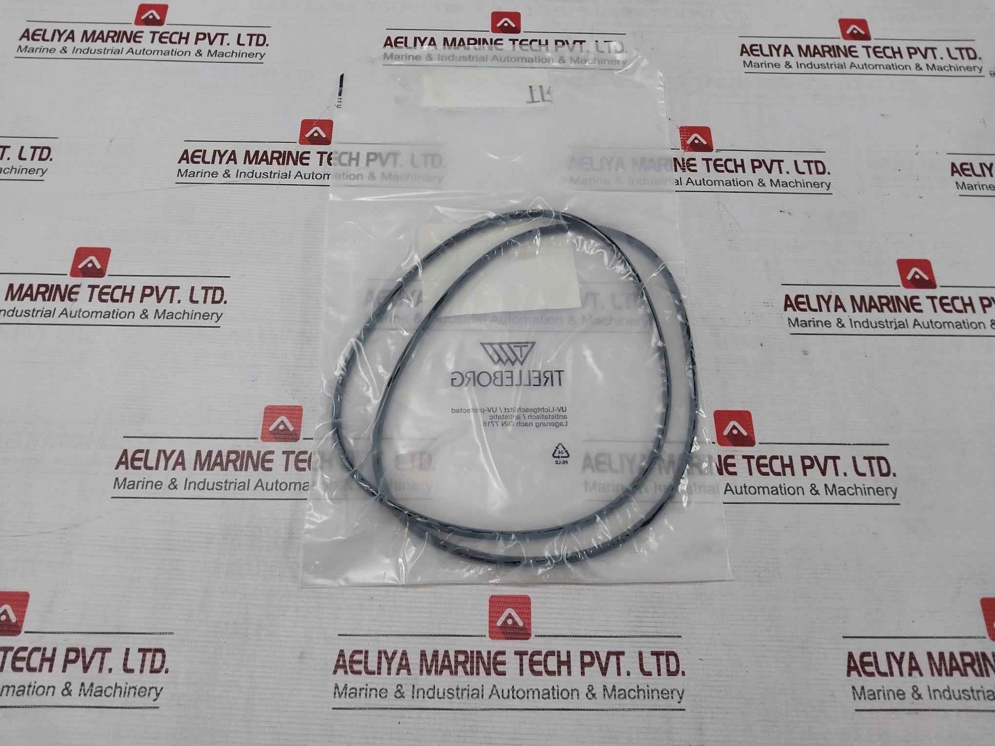 Lot Of 2X Trelleborg Orar00368-n7083 O-ring Nbr 70 Shore A Black 196 22 X 5