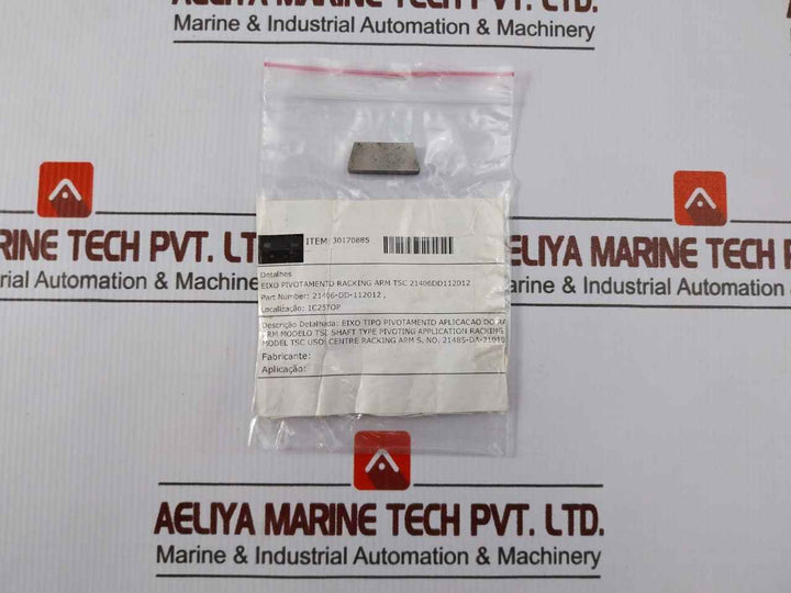 Lot Of 2X Tsc 21406-dd-112012 Pivot Shaft Used Or A Center Racking Arm