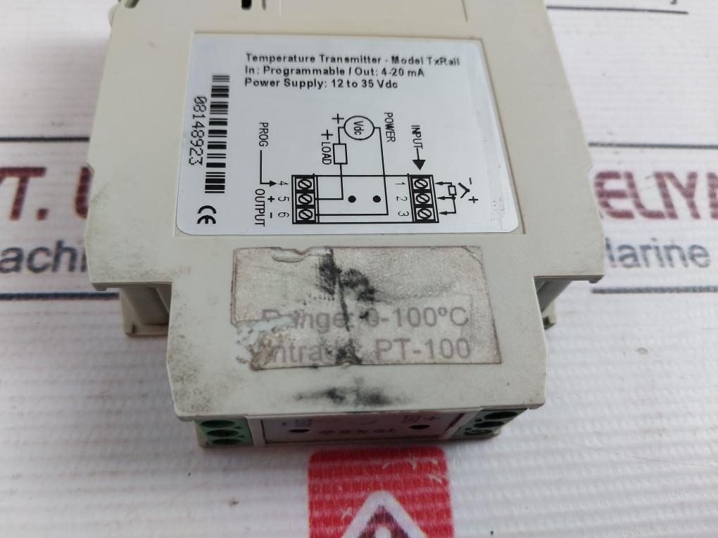 Lot Of 2X Txrail 4-20 Ma Temperature Transmitter 12 To 35 Vdc