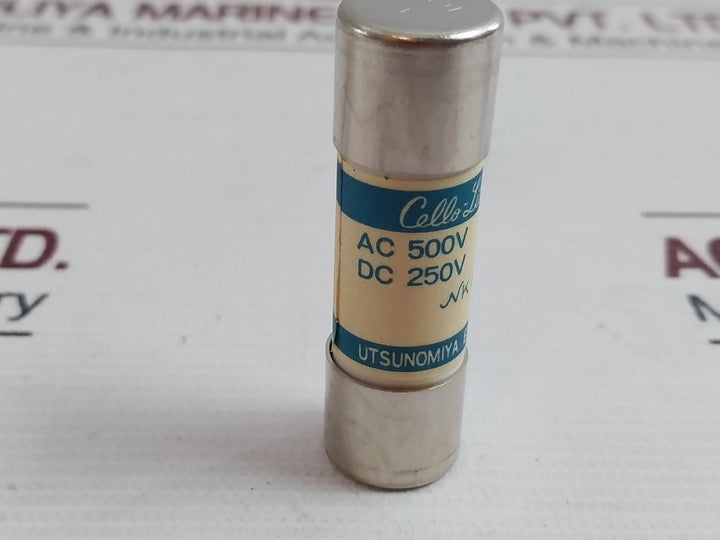 Lot OF 2X UTSUNOMIYA ELECTRIC UC1 Cello-lite Fuse 216200-0001 AC 500V